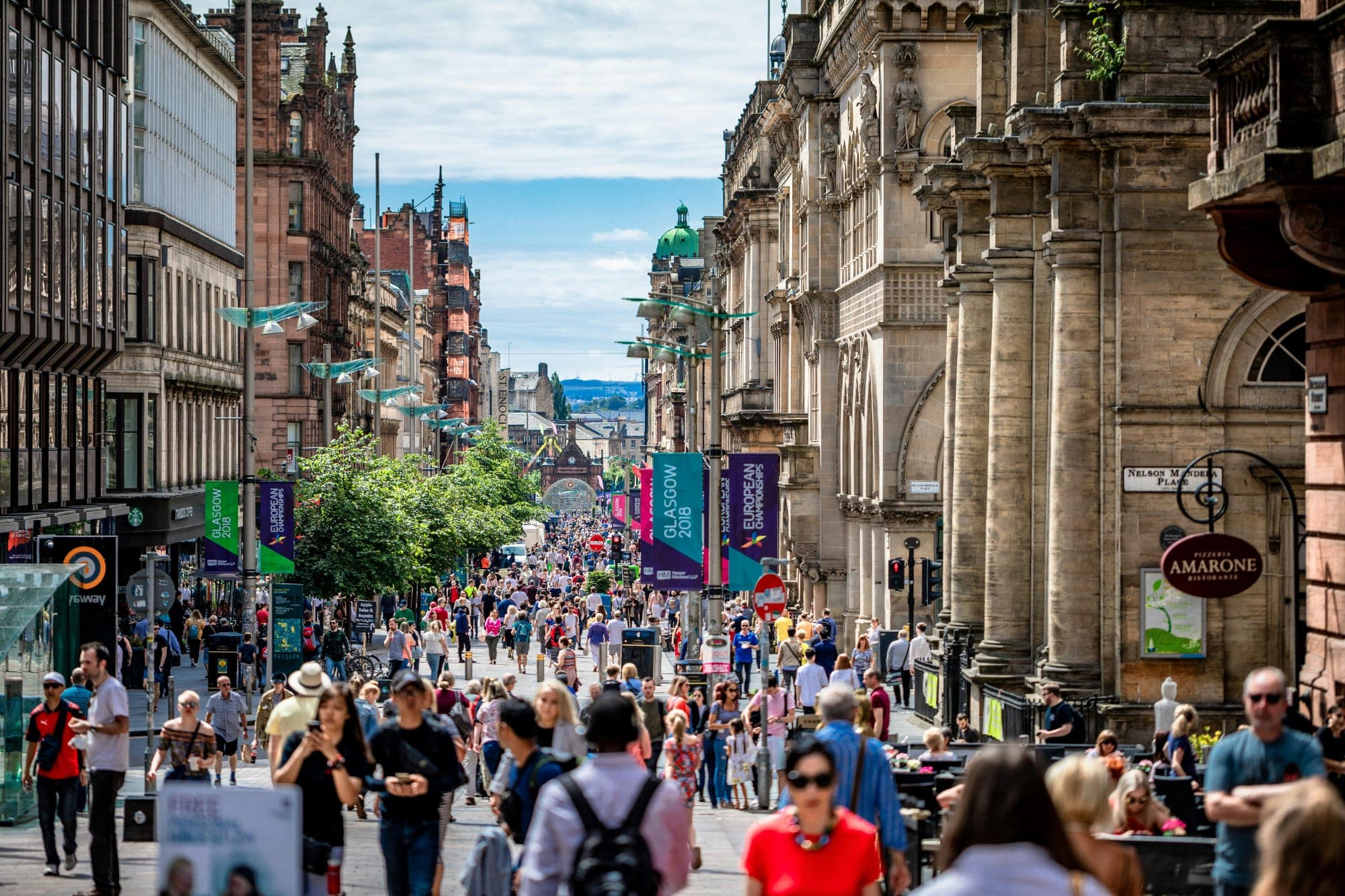 Glasgow cityscape